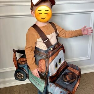 Tow Mater ride along costume and hat